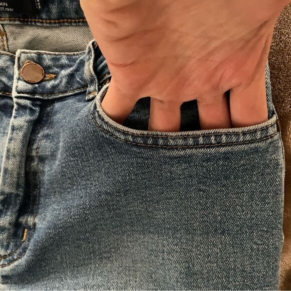 Boden High Rise The Chester Slim Fit Ankle Jeans Pockets Zip Size 6L - Picture 12 of 16